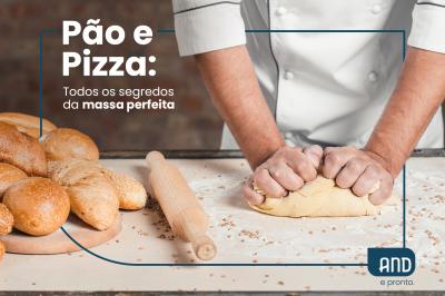 Pizza e pão saindo do forno! Saiba mais sobre essas delícias